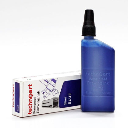 Ink Waterproof Blue 25Ml
