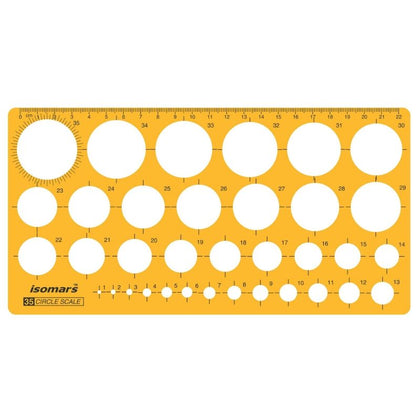 Architectural Template Circle Scale 35