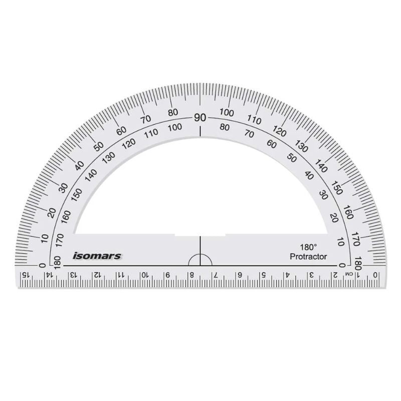 Protractor Semi-Circular 6"