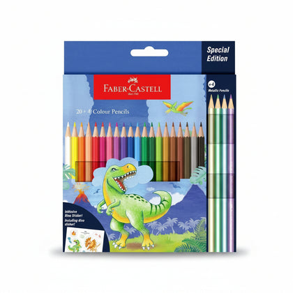 Color pencil Dino  version 24/pk