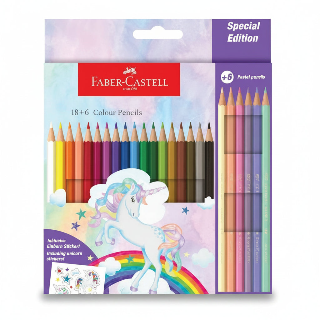 Color pencil Unicorn version 24/pk