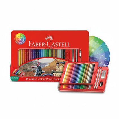 Coloring Pencils In Metal Box 48/Pk