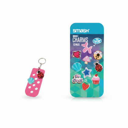 Charm Keyring Set 10 Pack