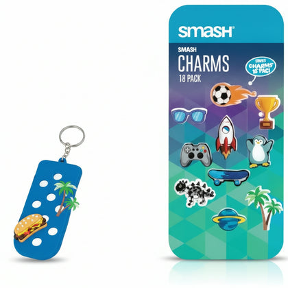 Charm Keyring Set 10 Pack