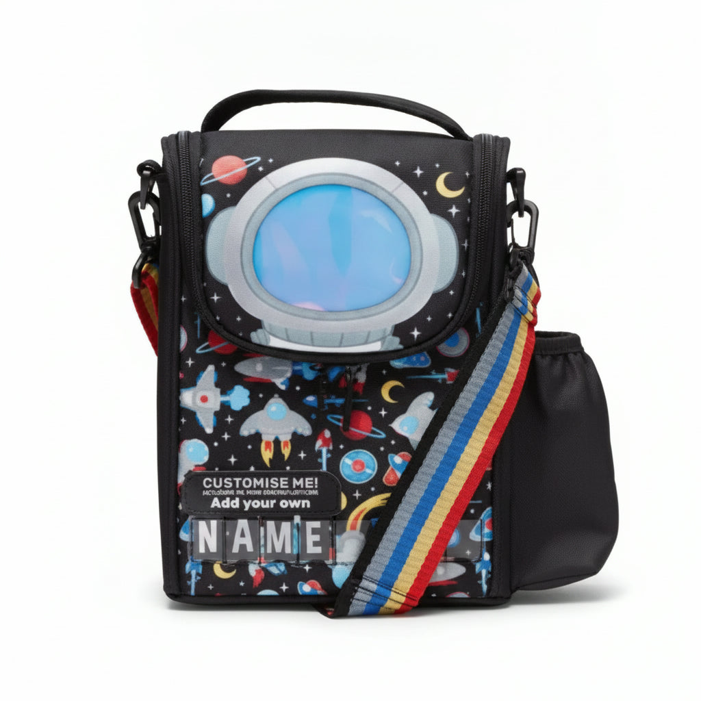 Astronaut Junior Id Lunchbag With Strap W18 x H26 x D12 cm