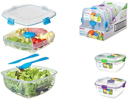 Lunch Box For Salad (Teperware) Max Assorted 1.63L