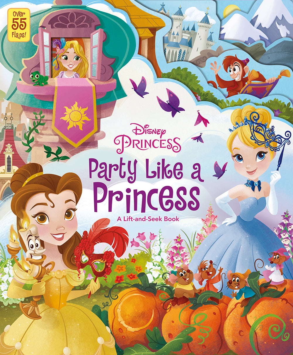 Lift The Flap Disney-Princess-Party Like A Princess