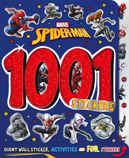 1001 stickers-marvel spiderman