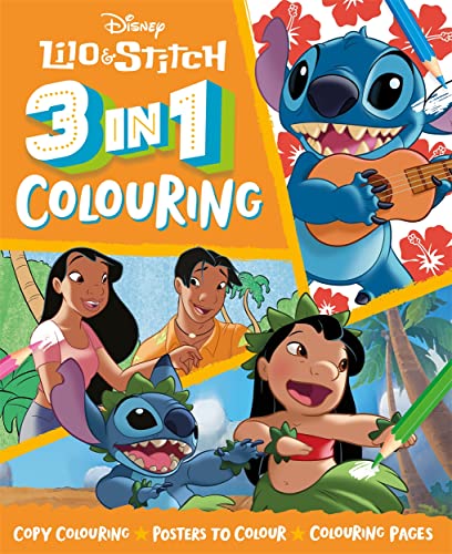 Disney Stitch-3 in 1 coloring