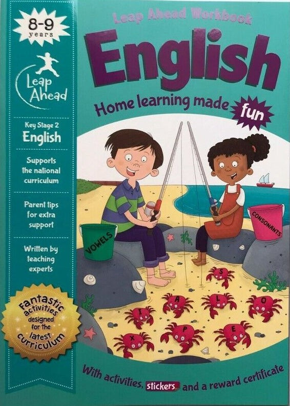 LEAP AHEAD WORKBOOK ENGLISH AGE 8-9