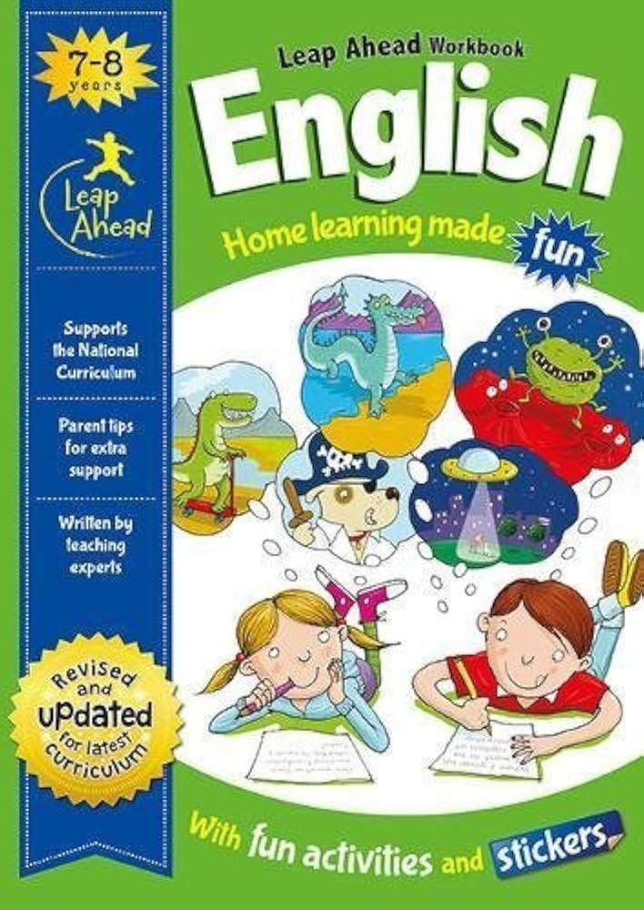 LEAP AHEAD WORKBOOK ENGLISH AGE 7-8
