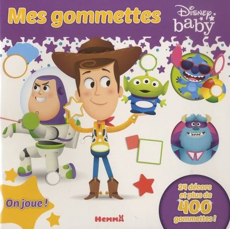 Disney Baby - Mes gommettes - On joue !: 240 décors et plus de 400 gommettes