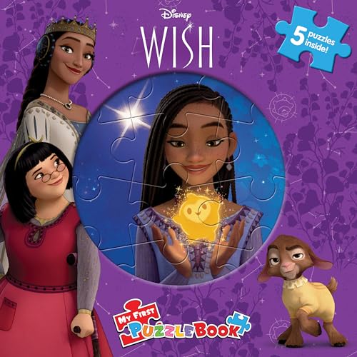 MY FIRST PUZZLE BOOK - DISNEY WISH  (AGE 3+)