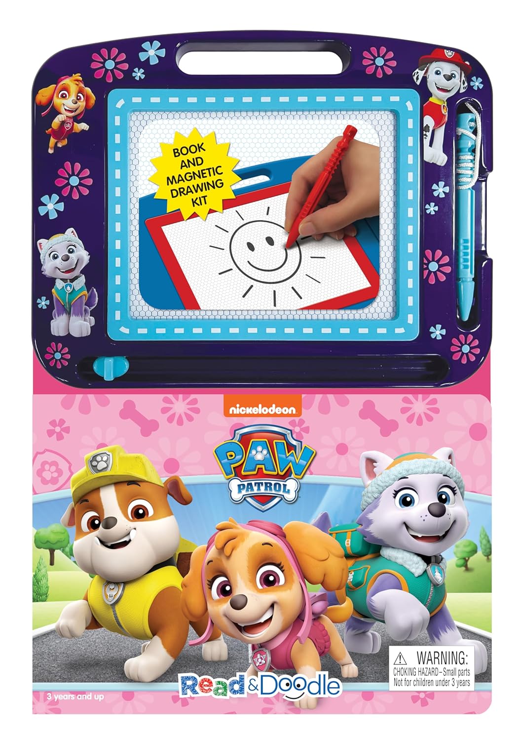 Paw Patrol Read &amp; Doodle - Learning resources for kids, a magnetic