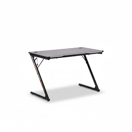 Gaming Table with RGB LED Light with Gaming Mousepad - Black