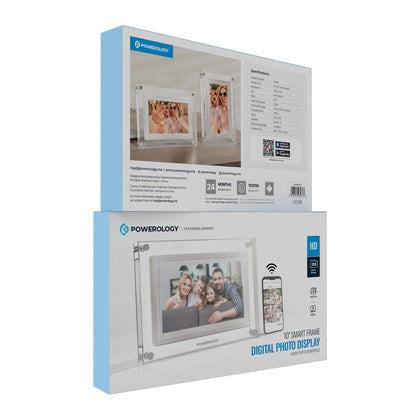 WiFi Digital Photo Frame Resolution:1024*600/1280*800 Size 10 - White