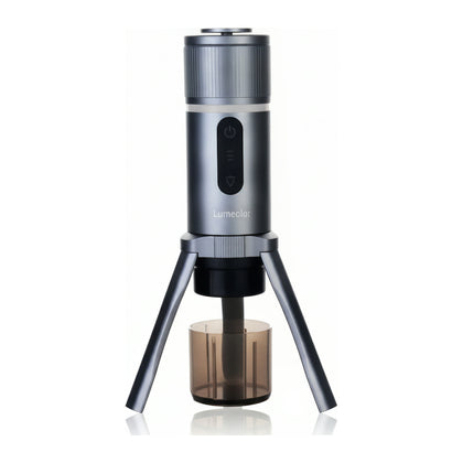 Brewjet Portable Espresso Maker One-Touch Operation - Grey