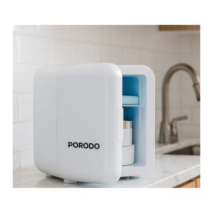 Mini Fridge for Cosmetics, Skincare & Personal Use White
