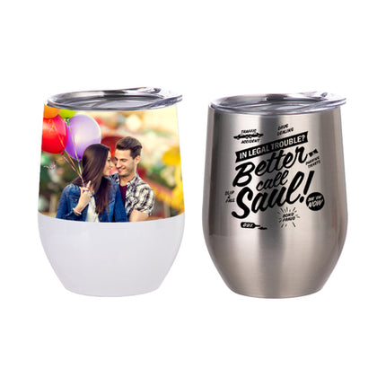Print On Mug Metal Wine Cup |QTY 1-5