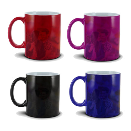 Print On Mug Magic Black, Red, Blue, Purple |QTY 1-5