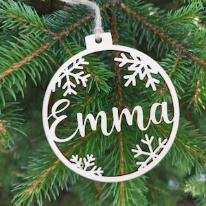 Print On Christmas Ornament Plexi |1 Layers|QTY 1-5