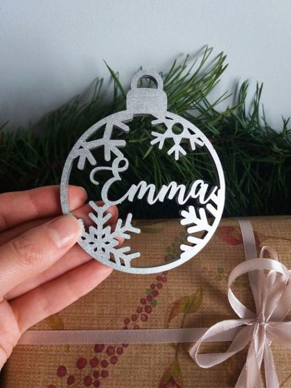 Print On Christmas Ornament Plexi |2 Layers|QTY 1-5