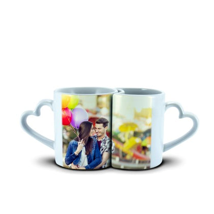 Print On Mug Lovers set of 2 Mugs |QTY 1-5