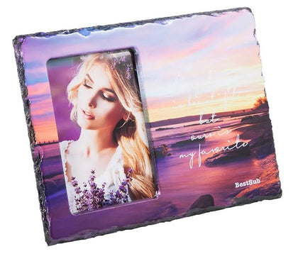 Rockytile Rectangle With Photo | Qty 1-5