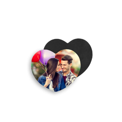 Print On Fridge Magnet Small Heart |QTY 1-5
