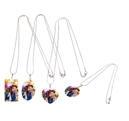 Print On Shell Necklace All Shapes |QTY 1-5