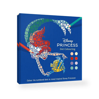 DISNEY PRINCESS DOT COLORING