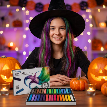 Hair Chalk Assorted Color 24/Pk