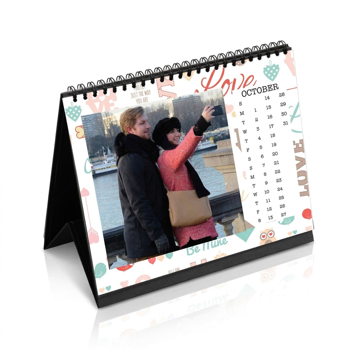 Print On Calendar With Stand 13 Pages A5