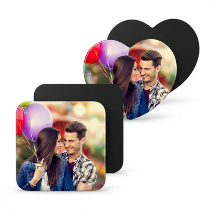 Print On Fridge Magnet Large Square, Heart