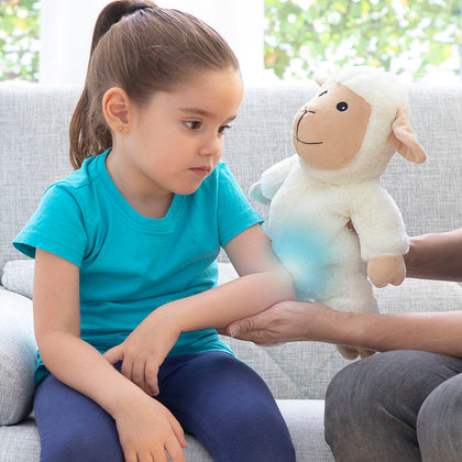 Sheep Soft Toy With Warming And Cooling Effect Wooly