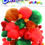 Pompoms 12（5+5）cm